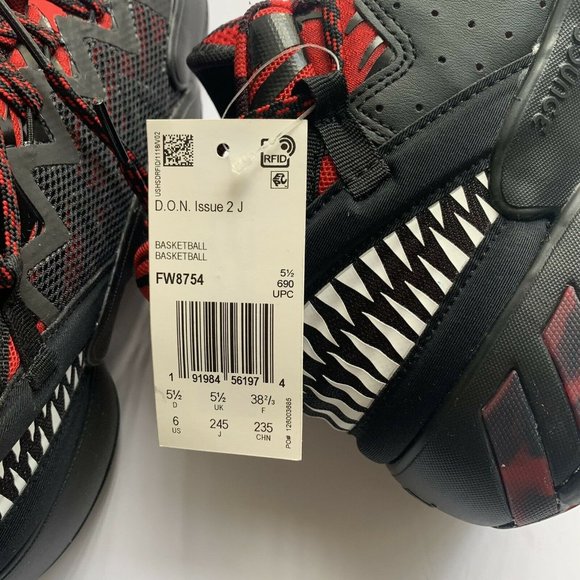 adidas | Shoes | Adidas Don Issue 2 J Marvel Venom Carnage | Poshmark